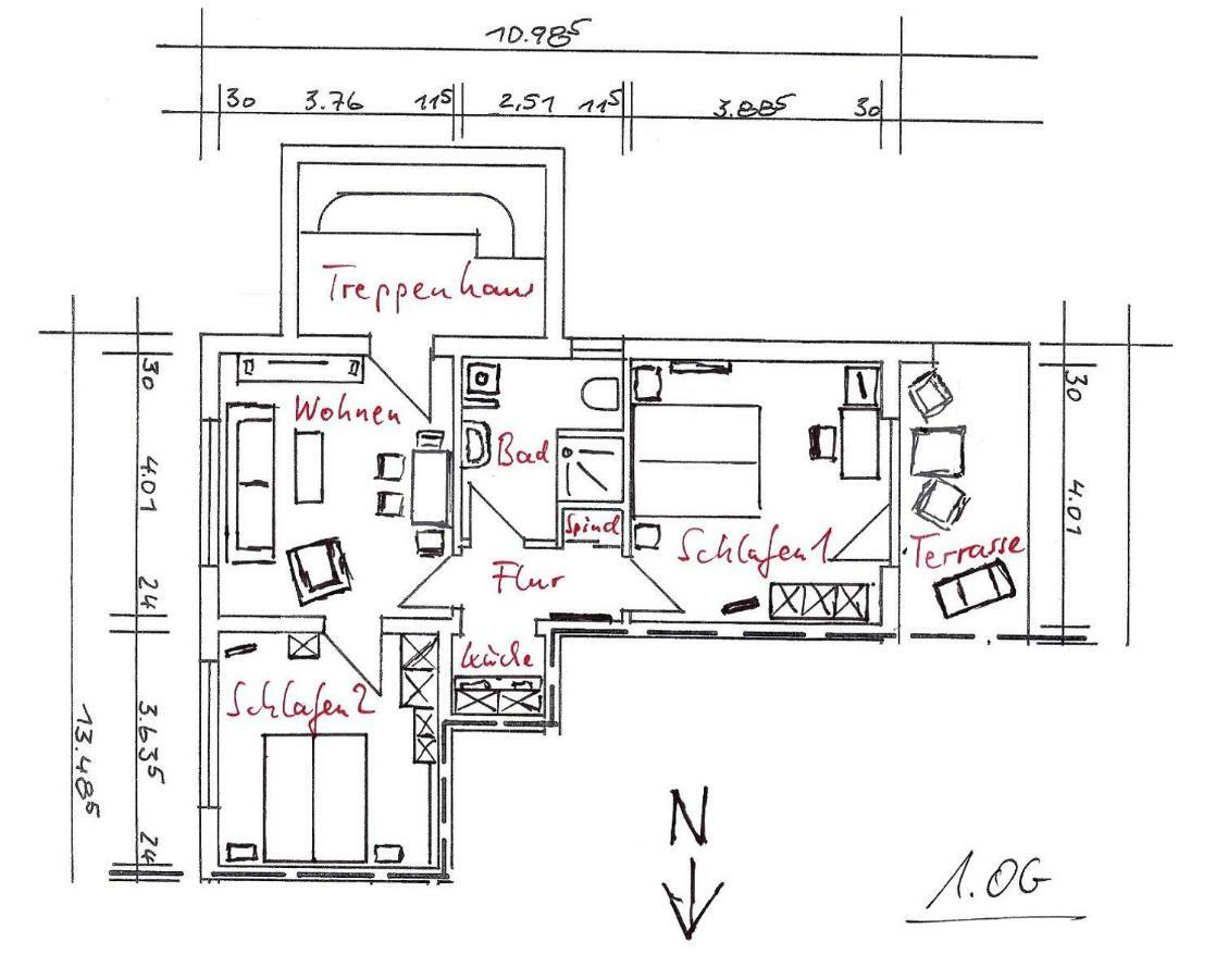 Wohnung für 4 Pers in Sechtem bei Köln/Bonn, DB-Anschluß Bornheim  Exterior foto